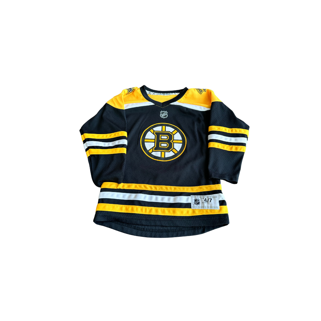 Kids Boston Bruins Hockey Jersey Shirt Peppermint Tuna